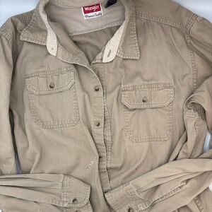 Wrangler Long Sleeve Button Down